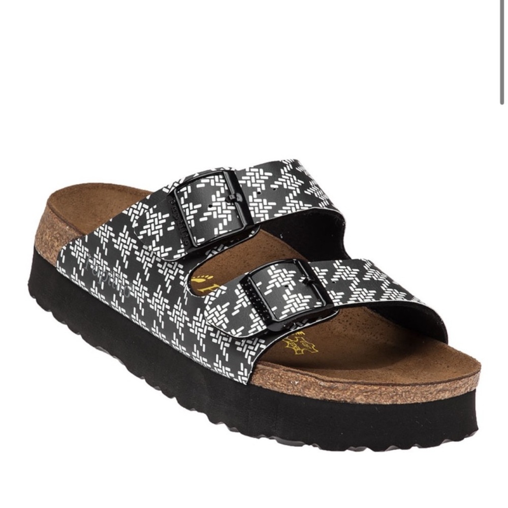 Birkenstock papillo platform arizona platform sandals size 39 knotted style